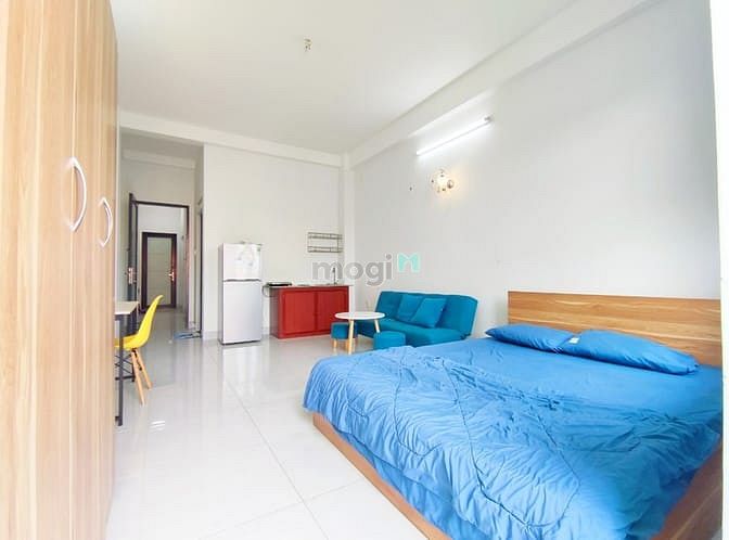 Hình ảnh Căn Hộ Studio rộng 35m2 có ban công, cửa sổ, máy giặt riêng, Tân Bình