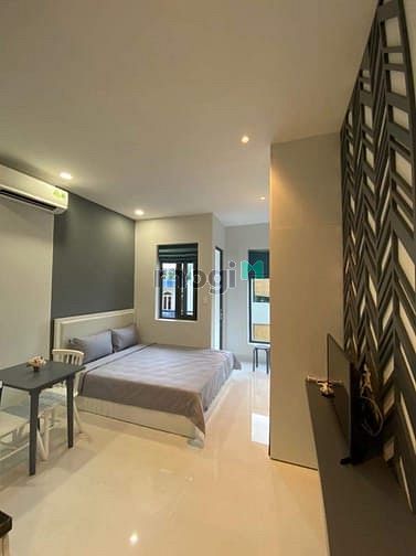 Hình ảnh CH Q3, 1PN, Studio Bang Công, Full Nội Thất Thiết Kế Hiện Đại, Thoáng