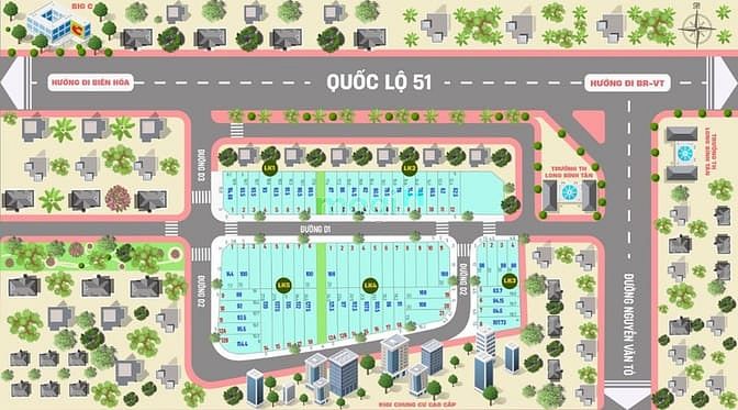 Hình ảnh Bán đất tặng GPXD ngay TTHC Long Bình Tân- Tp Biên Hòa- sát Metro