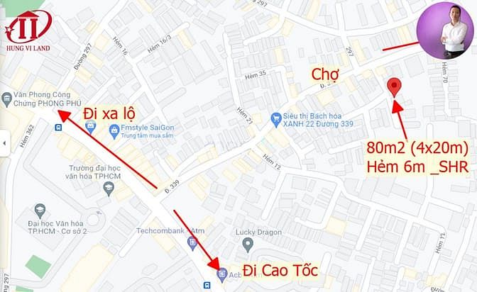Hình ảnh HVL Bán lô đất ngay chợ 339 Phước Long B, TP Thủ Đức 6,5 tỷ 16/11/2021