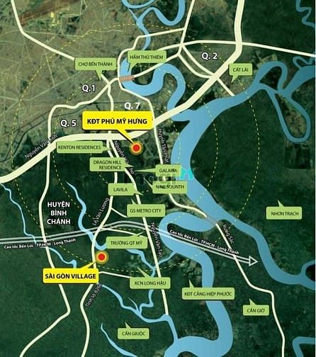 Hình ảnh Đất nền sổ đỏ có sẵn riêng từng nền Saigon Village