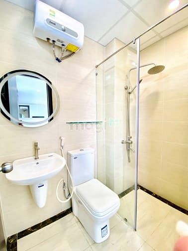 Hình ảnh CHDV QBT, Studio ban công, New, Full Nội Thất, HF Hỗ Trợ Cọc