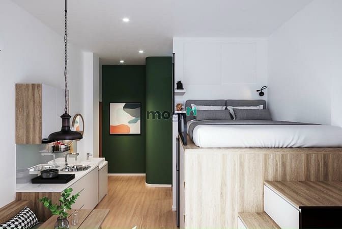 Hình ảnh Studio mới xây 100% chờ bóc tem ngay chợ Tân Mỹ_Crescent Mall PMH Q7