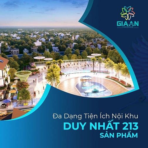 Hình ảnh Khu dân cư Gia An Lakeside, cách biển chỉ 10 phút, Chỉ 9.9tr/m2