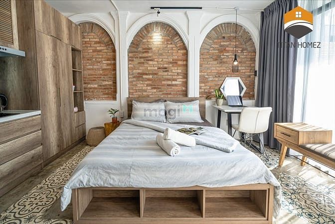 Hình ảnh Căn Hộ Studio Full NT ban công Ngay Chợ Tân Định, Hai Bà Trưng Quận 3