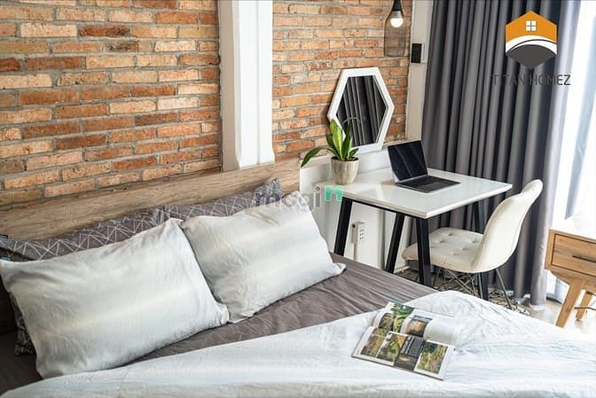 Hình ảnh Căn Hộ Studio Full NT ban công Ngay Chợ Tân Định, Hai Bà Trưng Quận 3