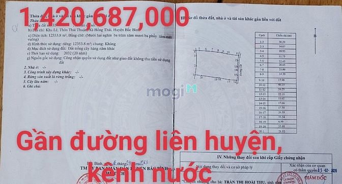 Hình ảnh Bán 2 lô đất vườn bình thuận gần dân cư, sổ đẹp có thể tách đôi