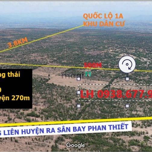 Hình ảnh Bán 2 lô đất vườn bình thuận gần dân cư, sổ đẹp có thể tách đôi