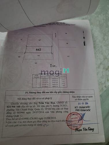 Hình ảnh Bán gấp đất 2/ Dương thị mười Quận 12, 87m2, Giá: 3,950 tỷ