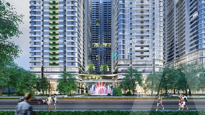 Hình ảnh Astral city sắp ra mắt tháp Gemini BLock đẹp nhất dự án