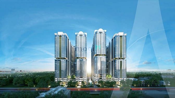 Hình ảnh Astral city sắp ra mắt tháp Gemini BLock đẹp nhất dự án