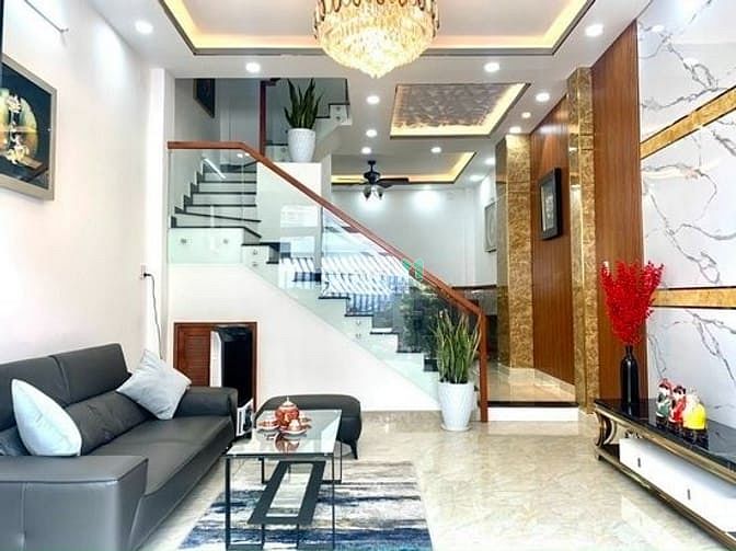 Hình ảnh Nhà Mặt Tiền -2 Lầu Thiết Kế Tinh Tế- Lâm Văn Bền,P.Tân Kiểng- Quận 7