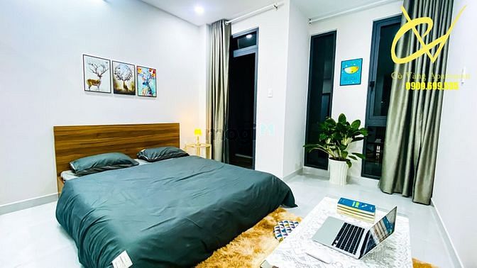 Hình ảnh Cho thuê CHDV có ban công, view thoáng, giá tốt mùa dịch, full NT.