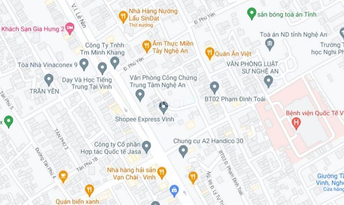 Hình ảnh Bán đất biệt thự lối 2 đường Lê Nin dự án handico, P. Nghi Phú, Vinh