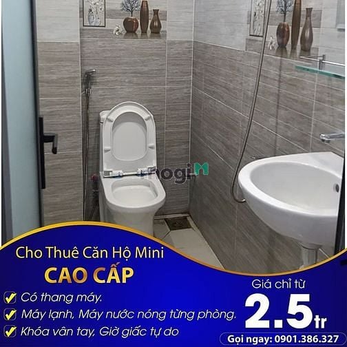 Hình ảnh Phòng khu tên lửa,25m2,có máy lạnh, thang máy,WC  riêng, ban công