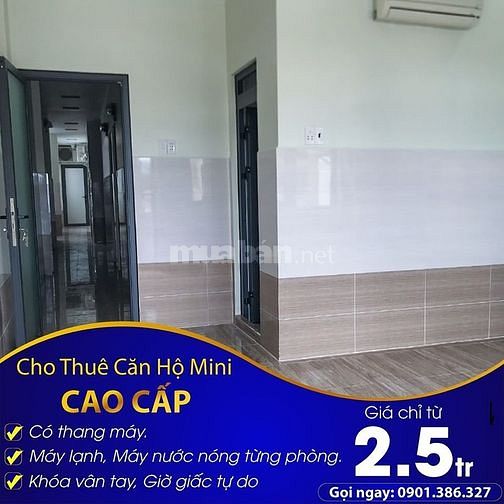 Hình ảnh Phòng khu tên lửa,25m2,có máy lạnh, thang máy,WC  riêng, ban công