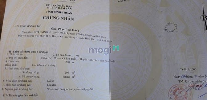Hình ảnh 7 hecta 6. Tân thắng Bình thuận giá 3 tỷ 2/ ha.