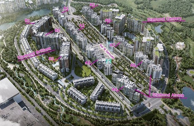 Hình ảnh Mb6623 nạp rút nhanh chóng 112m2 2PN Diamond Brillant giá tốt nhất thị trường
