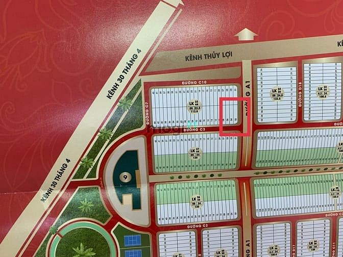 Hình ảnh Hàng Ngoại Giao cặp góc duy nhất trục đường A1