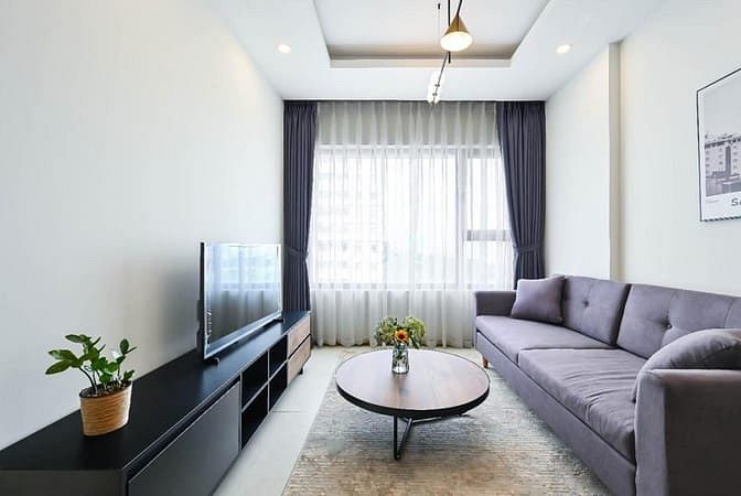 Hình ảnh Cho Thuê Căn Hộ 1 Phòng Ngủ Đầy Đủ Nội Thất Cao Cấp 13tr/Tháng .