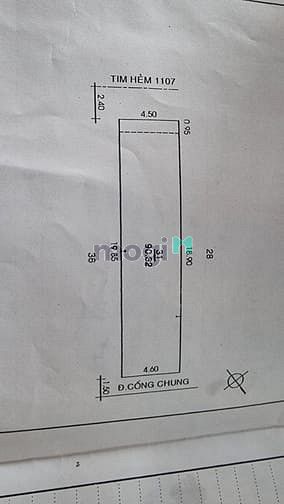 Hình ảnh Bán nhà chính chủ khu chợ Tân Phú Hòa, 90.3m2, 4.55x19.85m,