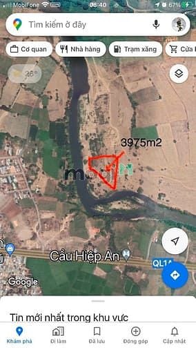 Hình ảnh Bán đất mặt tiền sông Luỹ gần QL1A