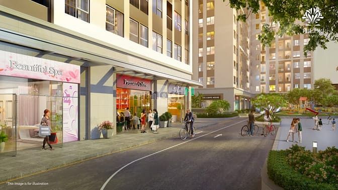 Hình ảnh SHOPHOUSE phục vụ 6000 cư dân, THE ORI GARDEN ĐÀ NẴNG 45m2 - 1 tỷ 6