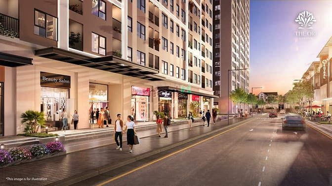 Hình ảnh SHOPHOUSE phục vụ 6000 cư dân, THE ORI GARDEN ĐÀ NẴNG 45m2 - 1 tỷ 6