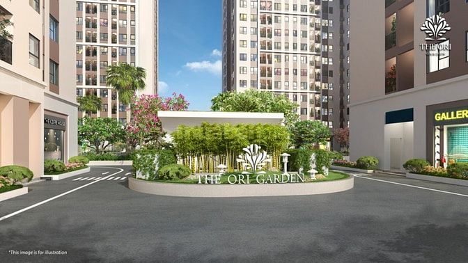 Hình ảnh SHOPHOUSE phục vụ 6000 cư dân, THE ORI GARDEN ĐÀ NẴNG 45m2 - 1 tỷ 6