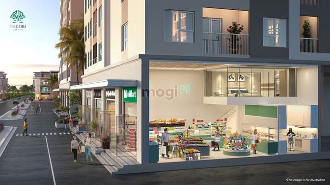 Hình ảnh SHOPHOUSE phục vụ 6000 cư dân, THE ORI GARDEN ĐÀ NẴNG 45m2 - 1 tỷ 6