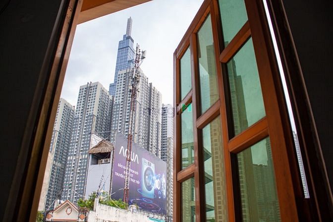 Hình ảnh MIỄN PHÍ THÁNG ĐẦU- Phòng có BAN CÔNG, đối diện Vinhones