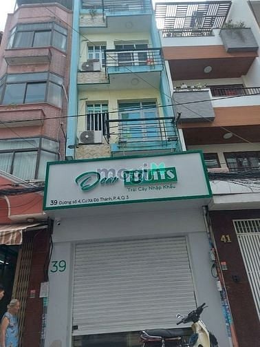 Hình ảnh Cho thuê 4 tầng MT Cư Xá Đô Thành,Q3 GIÁ CHỈ 30tr