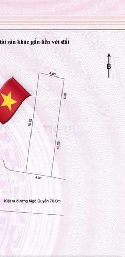 Hình ảnh Bán đất kiệt ô tô Ngô Quyền, An Hải Đông, Sơn Trà, Đà Nẵng
