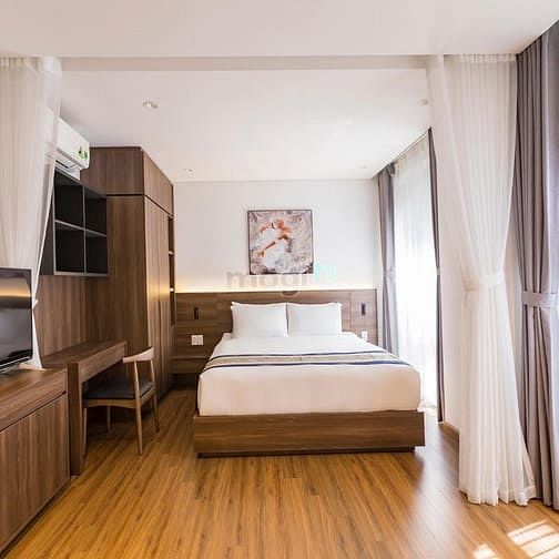Hình ảnh 1 phòng ngủ cửa sổ lớn - chỉ tính tiền điện