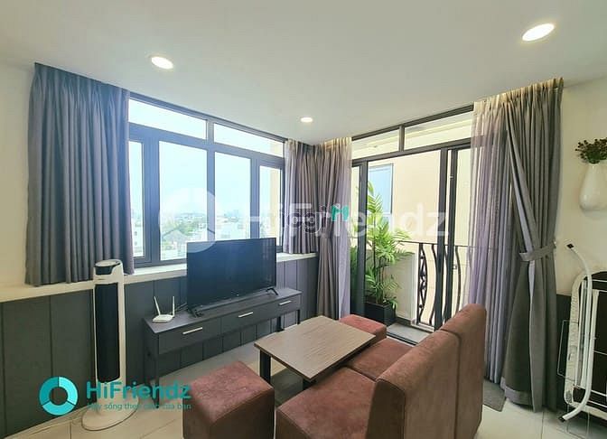 Hình ảnh CHDV Q3, 2PN Ban Công, Full nội thất, Thiết kế sang trọng, tinh tế
