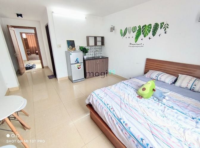 Hình ảnh CH30m2 Phan Chu Trinh, cửa sổ ban công thoáng, thoáng mát
