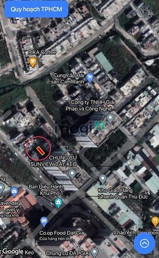 Hình ảnh Đất đường cây keo 55m2, đường 7m sau chung cư sunview. Giá 4ty4 thương