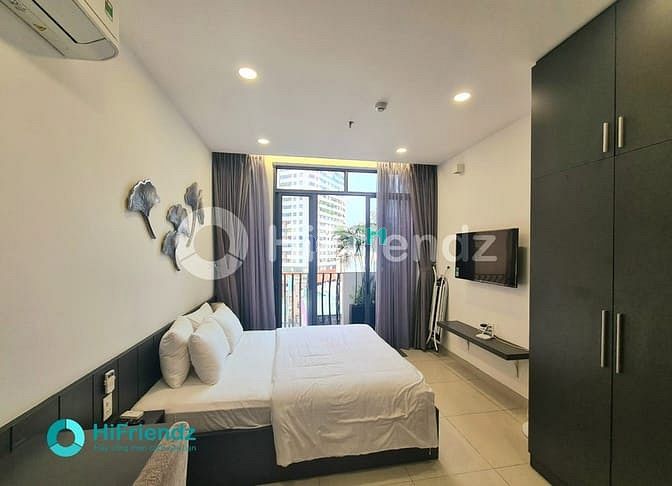 Hình ảnh CHDV Q3, 1PN Ban Công Siêu Thoáng, Full nội thất, Thiết kế sang trọng