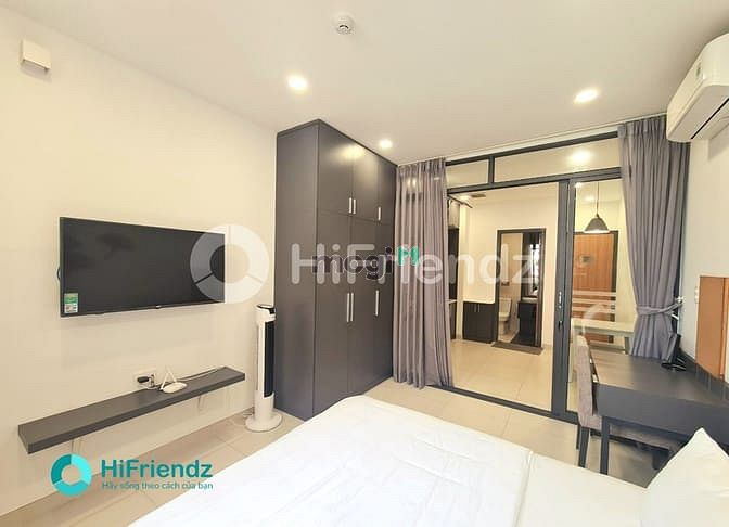 Hình ảnh CHDV Q3, 1PN Ban Công Siêu Thoáng, Full nội thất, Thiết kế sang trọng