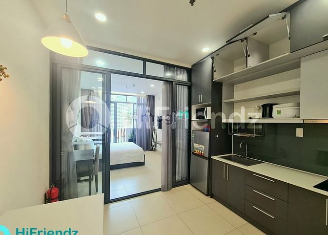 Hình ảnh CHDV Q3, 1PN Ban Công Siêu Thoáng, Full nội thất, Thiết kế sang trọng