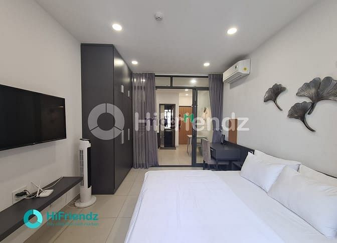 Hình ảnh CHDV Q3, 1PN Ban Công Siêu Thoáng, Full nội thất, Thiết kế sang trọng