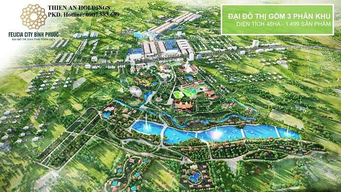 Hình ảnh Felicia city-Đại Đô Thị Sinh Thái Toàn Diện