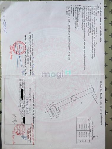 Hình ảnh Cần bán lô đất full thổ cư đường 490 Phạm văn Cội