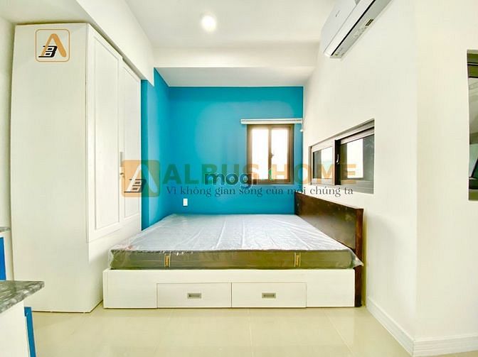 Hình ảnh Phòng studio,gác ban công mới full nội thất sát lotte quận 7