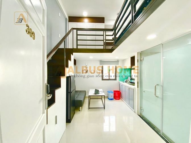 Hình ảnh Phòng studio,gác ban công mới full nội thất sát lotte quận 7