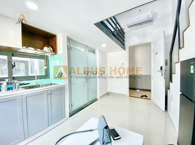 Hình ảnh Phòng studio,gác ban công mới full nội thất sát lotte quận 7