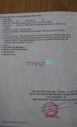 Hình ảnh Bán đất trang trại tại xã Phú Mỹ Hưng, Củ Chi, TPHCM