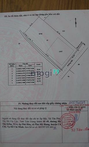 Hình ảnh Bán đất trang trại tại xã Phú Mỹ Hưng, Củ Chi, TPHCM