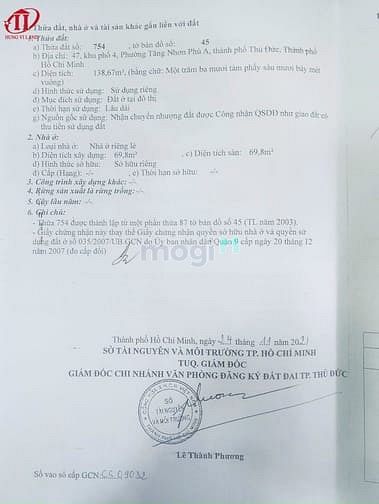 Hình ảnh HVL Bán Gấp Lô Đất MT Làng Tăng Phú , TNPA , Thủ Đức 1/12/2021