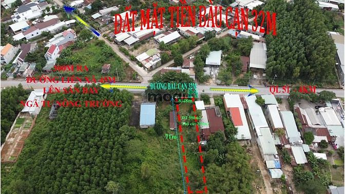 Hình ảnh đất mặt tiền bàu cạn – long thành - dt : 590m2 .